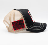 Men GOLD STAR Rooster Trucker Hat
