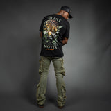 Men HASTA MUERTE Silent Moves GM Jag T-Shirt