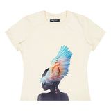 Women ROKU STUDIO Soft Feather T-Shirt