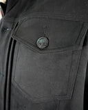 Men SMUGGLERS MOON Black Suede Jacket
