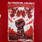 Men DENIMICITY Rule Or Be Ruled Stone Oversized T-Shirt