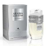 Arabia Silver Vetiver By Le Chameau Eau De Parfum 3.4 FL OZ Men