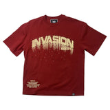 Men DENIMICITY Invasion Stone Oversized T-Shirt