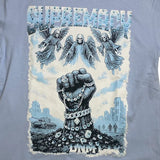 Men DENIMICITY Rule Or Be Ruled Stone Oversized T-Shirt