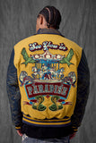 Men JORDAN CRAIG Smoke & Mirrors Varsity Jacket