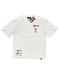 Men DENIMICITY Liberty Drowning Stoned Out Oversize T-Shirt