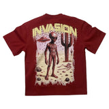 Men DENIMICITY Invasion Stone Oversized T-Shirt