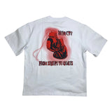 Men DENIMICITY From Sheeps To Goats Oversized T-Shirt