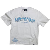 Men DENIMICITY Meltdown On Sunset Oversized T-Shirt