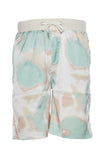 Men A.TIZIANO Chad Printed Satin Shorts