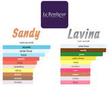 Clean Summer Day Bundle | Sandy | Lavina | 100 ML (3.4 FL OZ) Unisex Eau De Parfum By Le Bonheur
