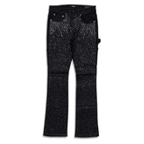 Men KINDRED Rhinestone Denim Stacked Jeans