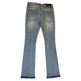 Men DENIMICITY Rip N Repair Washed Stacked Jeans