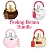 Feeling Bonita Bundle | Bonita Pour Femme | Bonita La Rose | Bonita Riviera | Bonita Hot Pink | Women 100 ML (3.4 FL OZ) Eau De Parfum By Le Falcone
