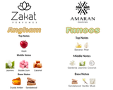 Kendji's Forbidden Fruit Bundle | Fanoos By Amaran Unisex | Angham By Zakat Women | 100 ML (3.4 FL OZ) Eau De Parfum