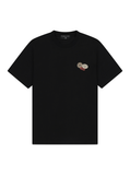Men MILANO Front Patches Oversized T-Shirt