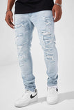 Men JORDAN CRAIG Alkaline Denim Slim Taper Jeans