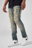 Men JORDAN CRAIG Alkaline Denim Slim Taper Jeans