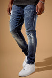 Men JORDAN CRAIG Geostorm Denim Slim Taper Fit Jeans