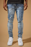 Men JORDAN CRAIG Geostorm Denim Slim Taper Fit Jeans