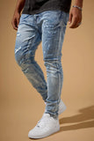 Men JORDAN CRAIG Geostorm Denim Slim Taper Fit Jeans
