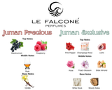 The Juman Bundle | Juman Precious | Juman Exclusive | 100 ML (3.4 FL OZ) Eau De Parfum By Le Falcone Women