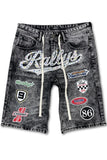 Men KINDRED Rallys Patch Denim Shorts