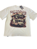Men DENIMICITY Meltdown On Sunset Oversized T-Shirt