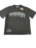 Men DENIMICITY Invasion Stone Oversized T-Shirt