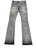 Men DENIMICITY All Over Stone Stacked Jeans