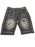 Men KINDRED Chrome Pin Denim Shorts