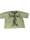 Men KRYPT Bold Cropped Shirt