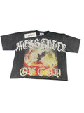 Men KRYPT Messenger Of God Cropped Shirt