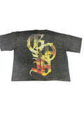 Men KRYPT Messenger Of God Cropped Shirt