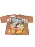 Men KRYPT Messenger Of God Cropped Shirt
