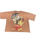 Men KRYPT Messenger Of God Cropped Shirt