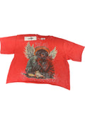 Men KRYPT No Fear No Tears Cropped Shirt