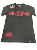 Men DENIMICITY Meltdown On Sunset Stone T-Shirt