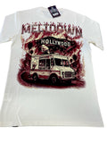 Men DENIMICITY Meltdown On Sunset Stone T-Shirt