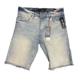 Men JORDAN CRAIG Washed Denim Shorts
