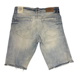 Men JORDAN CRAIG Washed Denim Shorts