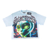 Men STARSEED Alien Boxy T-Shirt
