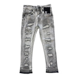 Little Kids EVOLUTION Mended Slim Denim Jeans