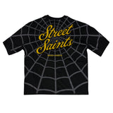Men ROKU Spider Web Boxy T-Shirt