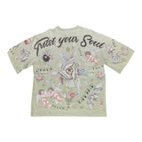Men ROKU STUDIO Faith Faded Loose Fit T-Shirt