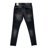 Men JORDAN CRAIG Light Rip Sean Slim Taper Fit Jeans