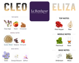Statue Bundle | Reine D'or Cleo | Reine D'or Eliza | 100 ML (3.4 FL OZ) Unisex Eau De Parfum By Le Bonheur