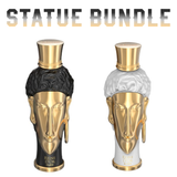 Statue Bundle | Reine D'or Cleo | Reine D'or Eliza | 100 ML (3.4 FL OZ) Unisex Eau De Parfum By Le Bonheur