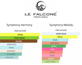 Orchestra Bundle | Symphony Harmony | Symphony Melody | By Le Falcone Eau De Parfum 100 ML (3.4 FL OZ) Unisex