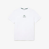 Men LACOSTE Regular Fit Cotton Jersey Branded T-Shirt